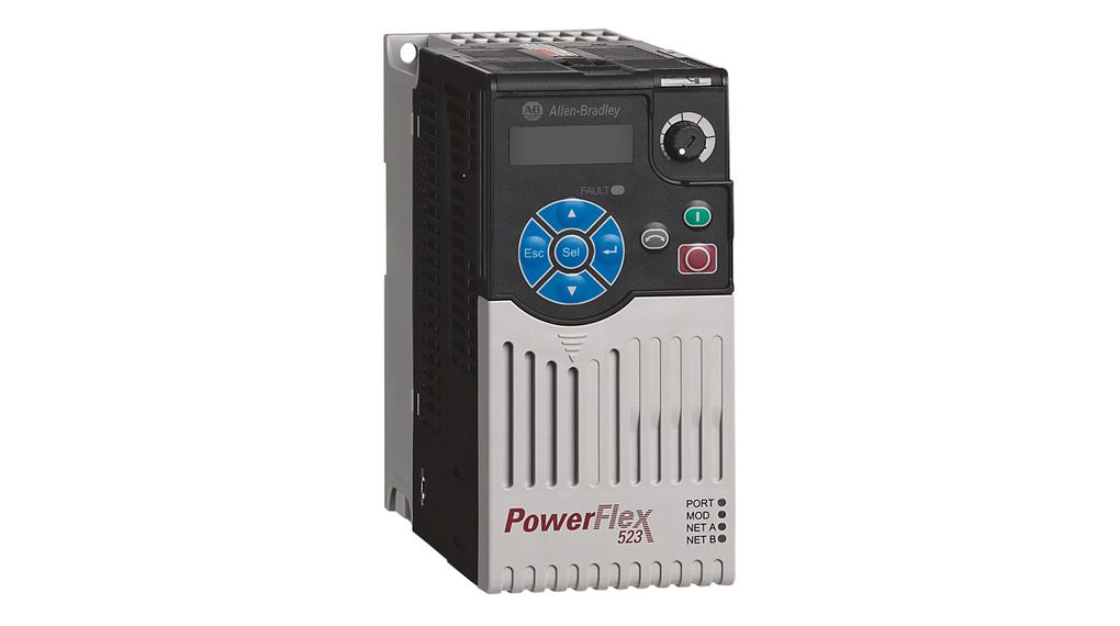 Frequency Inverter, PowerFlex 523, RS485, 2.3A, 750W, 380 ... 480V